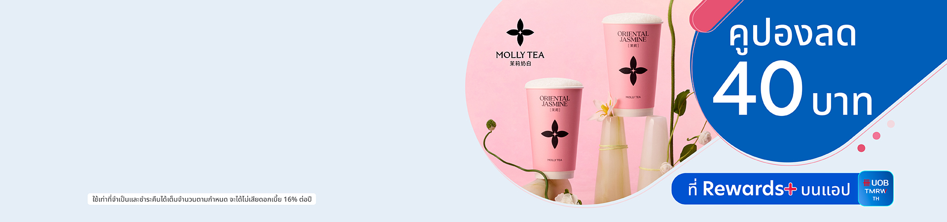 คูปอง Molly Tea